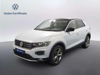Usata VW T-Roc Advance 150 CV (110 kW) 2020 Bianco SUV