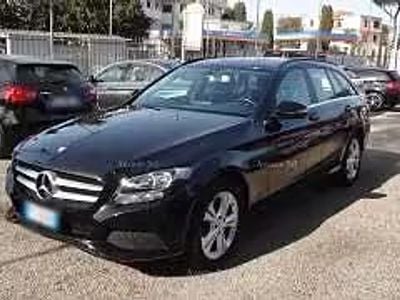 Usata Mercedes C220 Exclusive 170 CV (125 kW) 2016 Nero Station wagon