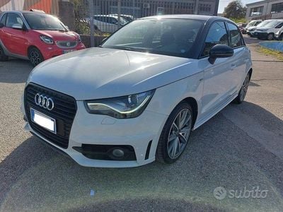 Usata Audi A1 S-Line 89 CV (65 kW) 2013 Bianco Utilitaria