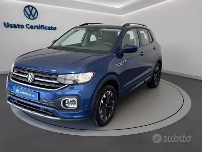 Usado VW T-Cross Sportline 110 CV (80 kW) 2023 Azul SUV