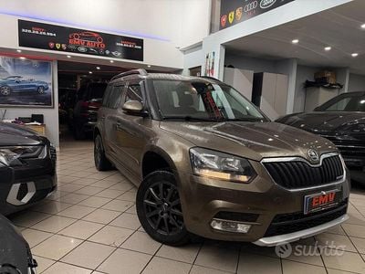 Usata Skoda Yeti GreenLine 105 CV (77 kW) 2014 Marrone SUV