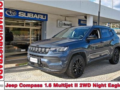 Käytetty Jeep Compass Night Eagle 131 HP (96 kW) 2022 Sininen Katumaasturi