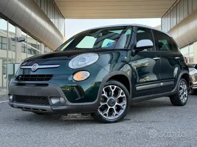 Usata Fiat 500L Trekking 105 CV (77 kW) 2015 Verde Monovolume