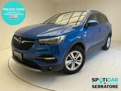 Usata Opel Grandland X Elegance 131 CV (96 kW) 2021 Blu/azzurro SUV