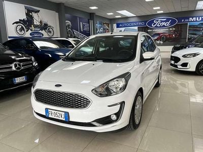 Usata Ford Ka 71 CV (52 kW) 2018 Frozen white Berlina