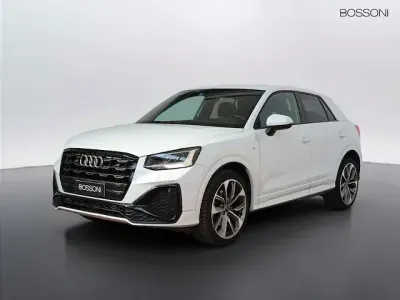 Usata Audi Q2 S-Line 150 CV (110 kW) 2021 Bianco ghiaccio metallizzato SUV