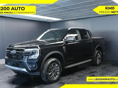 Ny Ford Ranger Wildtrack 205 HK (150 kW) 2026 Svart Pickup