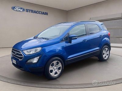 Usata Ford Ecosport 100 CV (73 kW) 2019 Blu metallizzato SUV