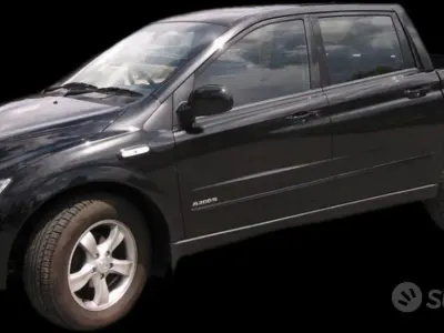 Usata SsangYong Actyon 2011 Nero Pick-up