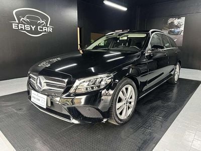 Usata Mercedes C220 194 CV (142 kW) 2019 Nero ossidiana Station wagon
