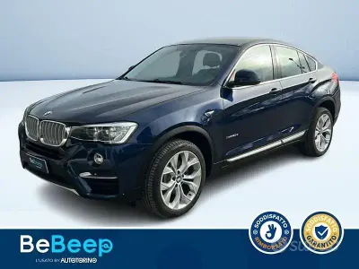 Käytetty BMW X4 xLine 190 HP (139 kW) 2016 Sininen Katumaasturi