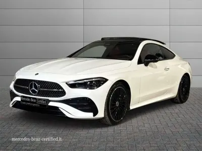 Begagnad Mercedes CLE220 AMG Line Premium 197 HK (144 kW) 2024 Vit Sportkupé