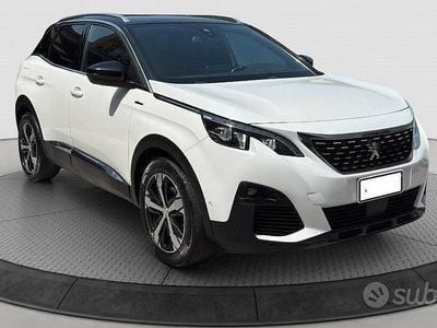 Usata Peugeot 3008 GT-line 131 CV (96 kW) 2019 Bianco SUV