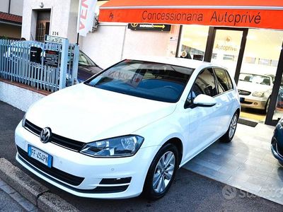 Usata VW Golf VII 110 CV (80 kW) 2016 Bianco Berlina