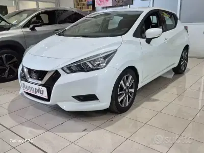 Usata Nissan Micra Acenta 90 CV (66 kW) 2018 Grigio Utilitaria