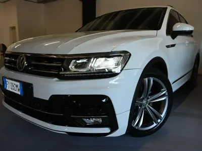 Usata VW Tiguan Advance 150 CV (110 kW) 2019 Bianco SUV