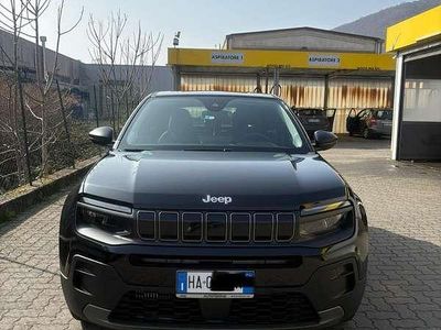 Usata Jeep Avenger Longitude 101 CV (74 kW) 2025 Nero SUV