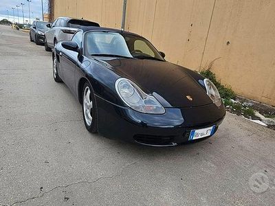 Usata Porsche Boxster 204 CV (150 kW) 1999 Blu Cabrio