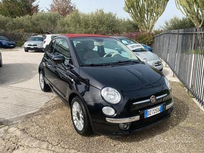 Usata Fiat 500C Rock 69 CV (50 kW) 2010 Nero Cabrio