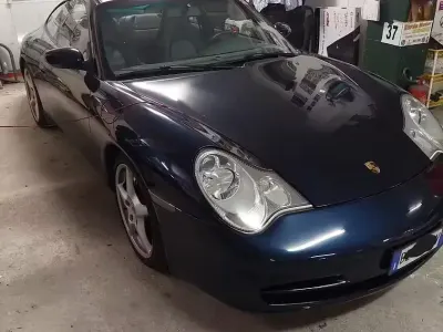 Usata Porsche 911 Carrera 4 300 CV (220 kW) 1998 Blu Coupé
