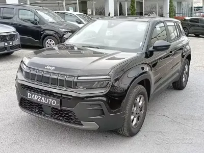 Ny Jeep Avenger Longitude 101 HK (74 kW) 2026 Svart SUV