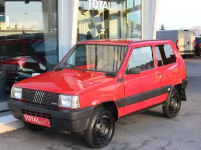 Usata Fiat Panda 4x4 50 CV (36 kW) 1991 Rosso Utilitaria