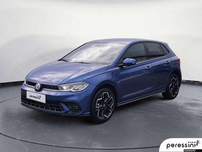 Nouvelle VW Polo R-line Plus 95 ch (69 kW) 2026 Bleue Citadine