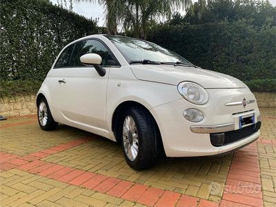 Usata Fiat 500 Lounge 69 CV (50 kW) 2015 Bianco Utilitaria