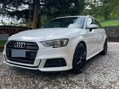 Usata Audi A3 Sport 116 CV (85 kW) 2017 Bianco Berlina