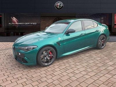 Nuova Alfa Romeo Giulia Quadrifoglio 518 CV (380 kW) 2026 Verde Berlina