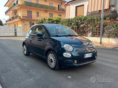 Usata Fiat 500 69 CV (50 kW) 2017 Blu Utilitaria