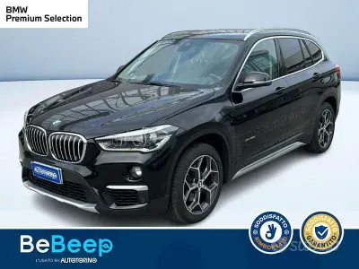 Usata BMW X1 xLine 150 CV (110 kW) 2018 Nero metallizzato SUV