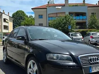Usata Audi A3 2008 Nero Utilitaria