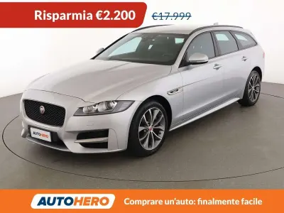 Usata Jaguar XF R-Sport 179 CV (131 kW) 2018 Argento Station wagon