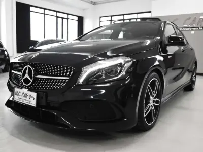 Usata Mercedes A200 Premium 136 CV (100 kW) 2018 Nero Berlina
