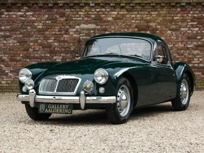 Usata MG MGA 72 CV (52 kW) 1958 Verde Coupé