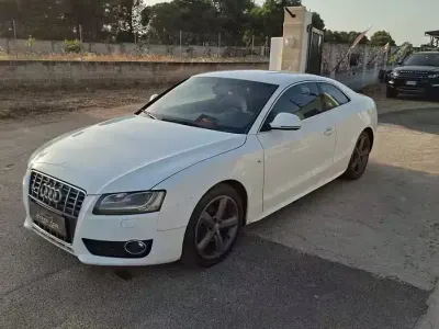 Usata Audi A5 Ambiente 190 CV (139 kW) 2008 Bianco Coupé