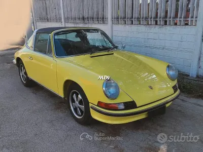 Usata Porsche 911 E 1970 Giallo