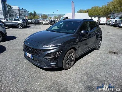 Usata Hyundai Kona N Line 120 CV (88 kW) 2021 Grigio SUV
