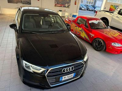 Usata Audi A3 Business 110 CV (80 kW) 2017 Nero Berlina