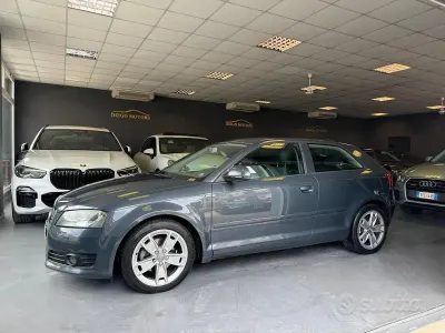 Usata Audi A3 Ambition 140 CV (102 kW) 2010 Grigio Utilitaria