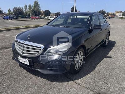Usata Mercedes E200 Business 136 CV (100 kW) 2016 Nero Berlina
