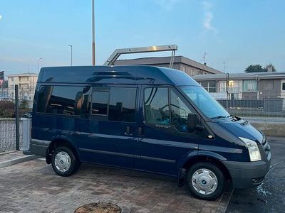 Usado Ford Transit 116 CV (85 kW) 2011 Azul Monovolumen