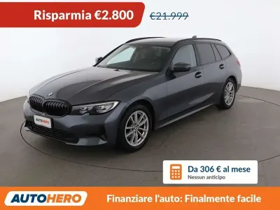 Usata BMW 318 Advantage 156 CV (114 kW) 2021 Grigio Station wagon