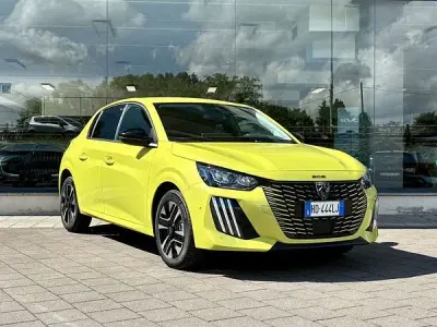 Nuevo Peugeot 208 Allure 110 CV (80 kW) 2026 Amarillo Utilitario