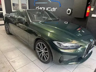 Usata BMW 420 Cabriolet Sport Line 190 CV (139 kW) 2022 Verde Cabrio