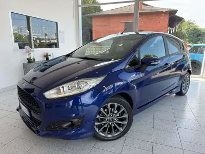 Usata Ford Fiesta ST-Line 125 CV (91 kW) 2017 Blu/azzurro Utilitaria