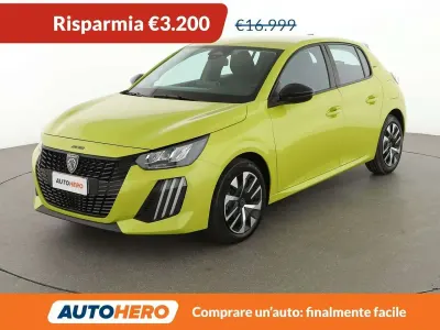 Usata Peugeot 208 Style 101 CV (74 kW) 2025 Giallo Utilitaria