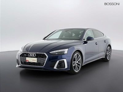 Usata Audi A5 Sportback S-Line 204 CV (150 kW) 2024 Blu Utilitaria