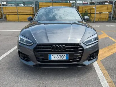 Usata Audi A5 190 CV (139 kW) 2018 Grigio Coupé